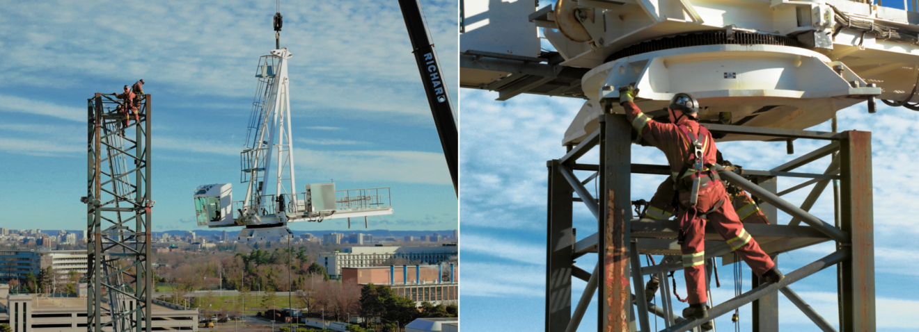 How are Tower Cranes Erected?