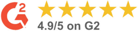 4.9/5 on G2