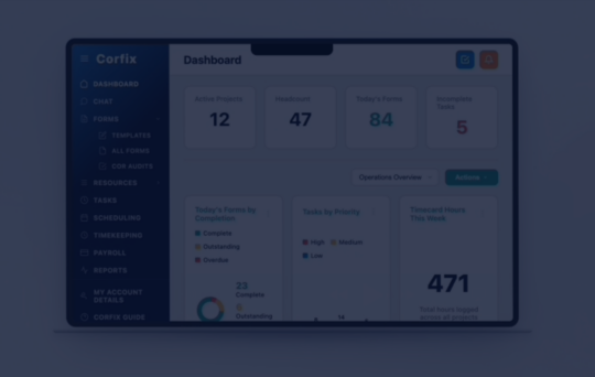 Corfix Construction Safety Software